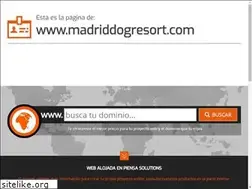 Sites similar to madriddogresort.com