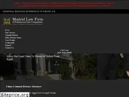 Sites similar to madridlawfirm.com