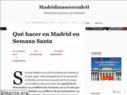 Sites similar to madridmascercadeti.com