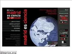 Sites similar to madridporlaciencia.org