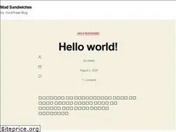 Sites similar to madsandwiches.com