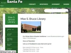Sites similar to maebrucelibrary.org