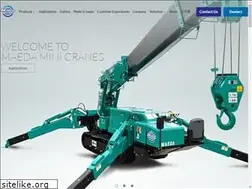Sites similar to maeda-minicranes.com