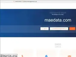 Sites similar to maedata.com