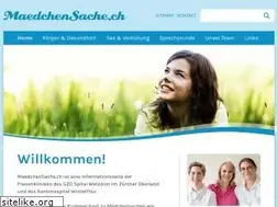 Sites similar to maedchensache.ch