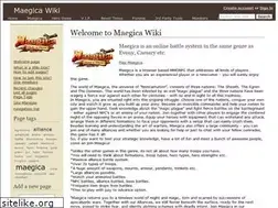 Sites similar to maegica.wikidot.com
