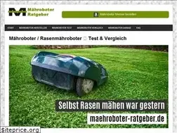Sites similar to maehroboter-ratgeber.de