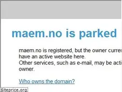 Sites similar to maem.no