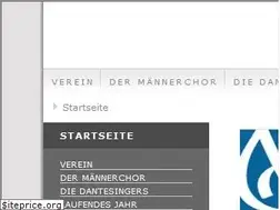 Sites similar to maennerchor1839.de