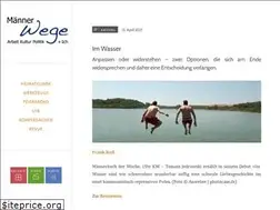 Sites similar to maennerwege.de