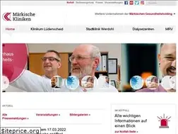 Sites similar to maerkische-kliniken.de