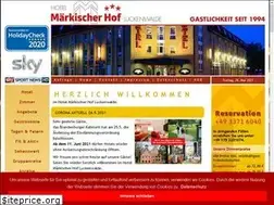Sites similar to maerkischerhof.de