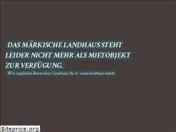 Sites similar to maerkisches-landhaus.de