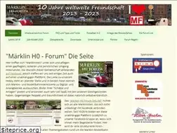 Sites similar to maerklin-h0-forum.de
