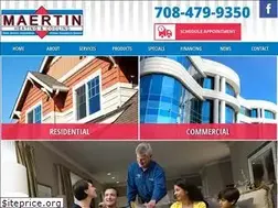 Sites similar to maertinheating.com