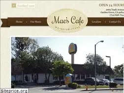 Sites similar to maes-cafe.com