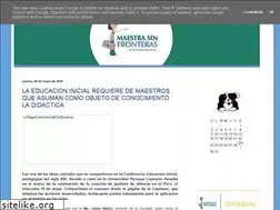 Sites similar to maestrasinfronteras.blogspot.com