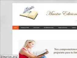Sites similar to maestreediciones.es
