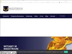 Sites similar to maestrium.pl
