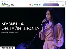 Sites similar to maestro-music.com.ua
