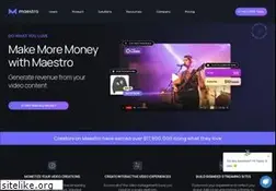 Sites similar to maestro.io