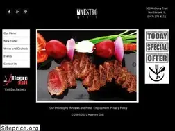 Sites similar to maestrogrill.com