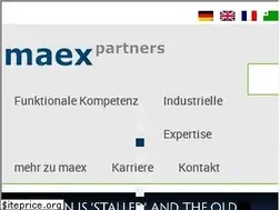 Sites similar to maex-partners.com