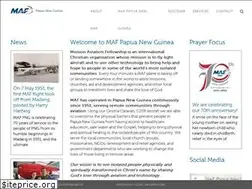 Sites similar to maf-papuanewguinea.org