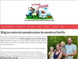 Sites similar to mafamillevoyage.fr