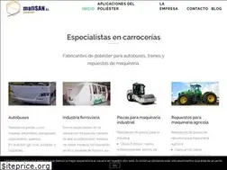 Sites similar to mafisanpoliester.es