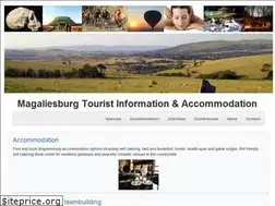 Sites similar to magaliesburgtourism.co.za