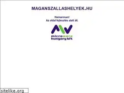 Sites similar to maganszallashelyek.hu