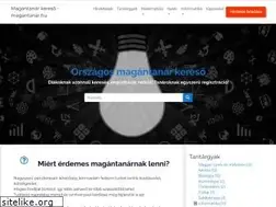 Sites similar to magantanar.hu
