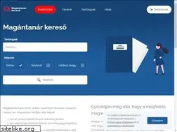 Sites similar to magantanarkereso.hu
