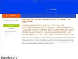 Sites similar to magazin-abo.ch