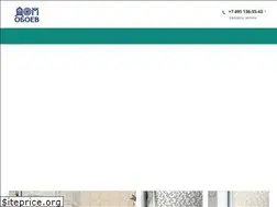 Sites similar to magazin-dom-oboev.ru