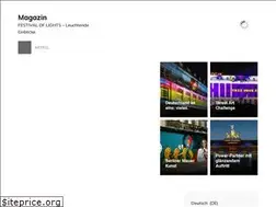 Sites similar to magazin-festival-of-lights.de