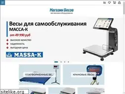 Sites similar to magazin-vesov.ru