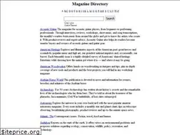 Sites similar to magazine-directory.com