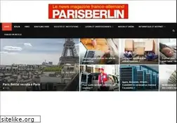 Sites similar to magazine-paris-berlin.com