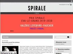 Sites similar to magazine-spirale.com