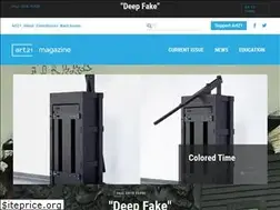 Sites similar to magazine.art21.org