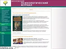 Sites similar to magazine.mospsy.ru