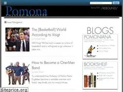 Sites similar to magazine.pomona.edu
