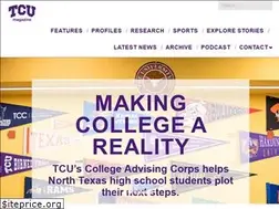 Sites similar to magazine.tcu.edu