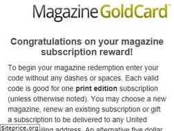Sites similar to magazinegoldcard.com