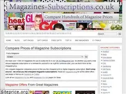 Sites similar to magazines-subscriptions.co.uk