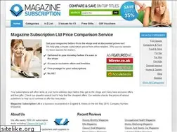 Sites similar to magazinesubscription.uk