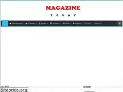 Sites similar to magazinetoday.in