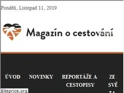 Sites similar to magazinocestovani.cz